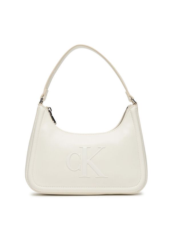 Torebka Calvin Klein. Kolor: biały
