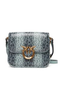 Pinko - PINKO Torebka Love Box Bag Fl Mini PE 25 PLTT 104297 A2CH Zielony. Kolor: zielony. Materiał: skórzane