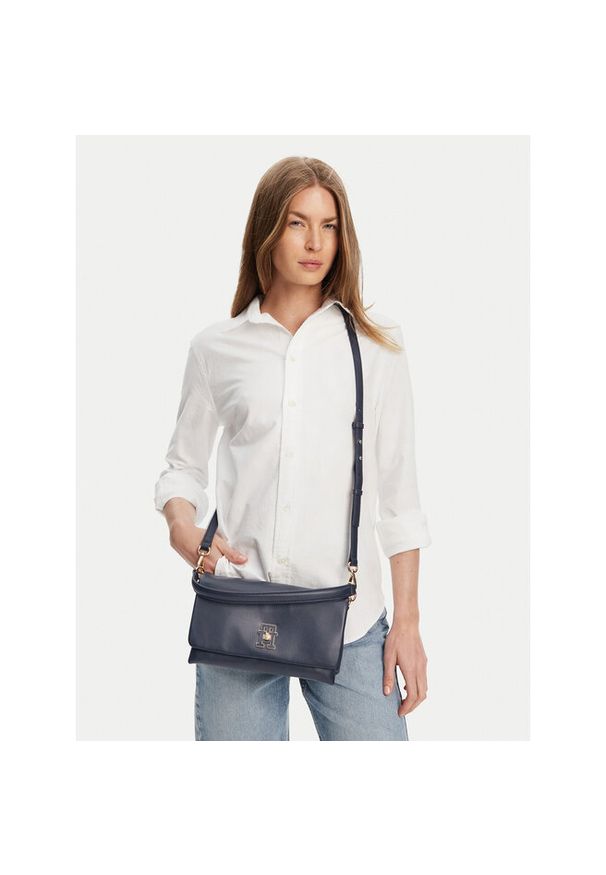 TOMMY HILFIGER - Torebka Tommy Hilfiger. Kolor: niebieski