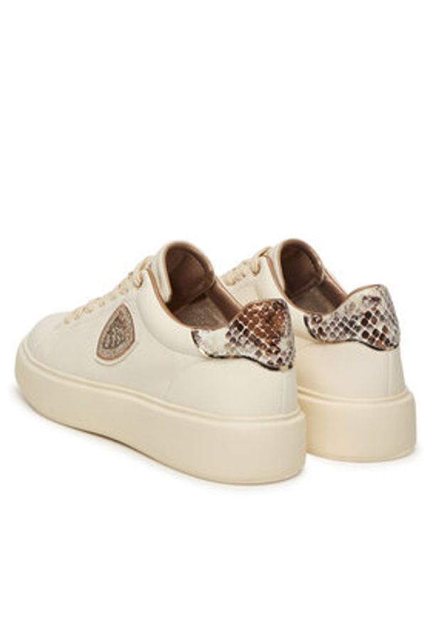 Blauer Sneakersy F5VENUS01/PYT Beżowy. Kolor: beżowy. Materiał: skóra