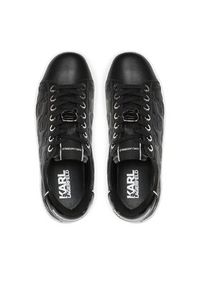 Karl Lagerfeld - KARL LAGERFELD Sneakersy KL61023F Czarny. Kolor: czarny. Materiał: skóra #5