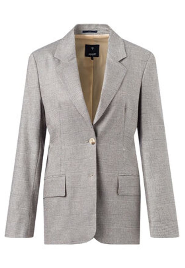 JOOP! Marynarka 58 253J58Josie-X 30047099 Szary Loose Fit. Kolor: szary. Materiał: bawełna