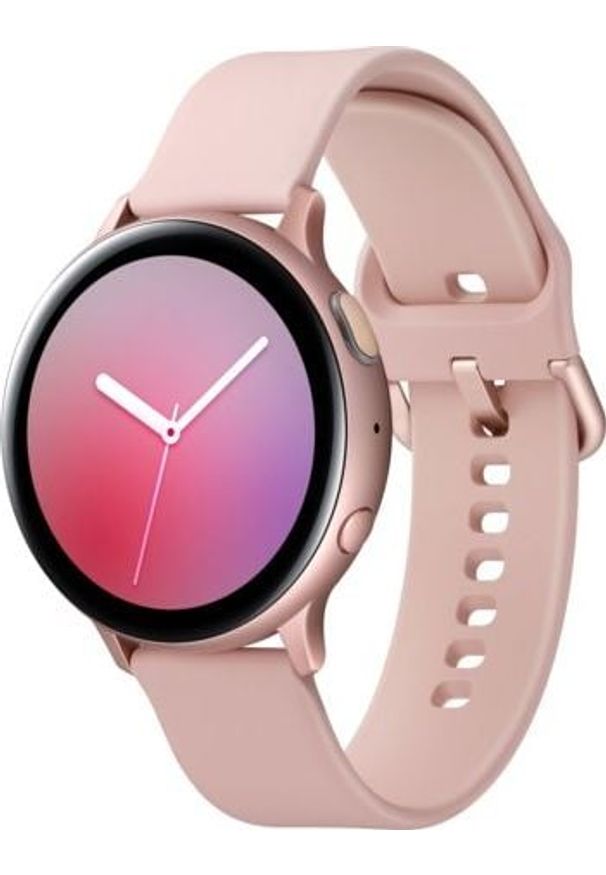 SAMSUNG - Smartwatch Samsung Galaxy Watch Active 2 Różowe złoto (SM-R820NZDAXEO). Rodzaj zegarka: smartwatch. Kolor: różowy, wielokolorowy, złoty