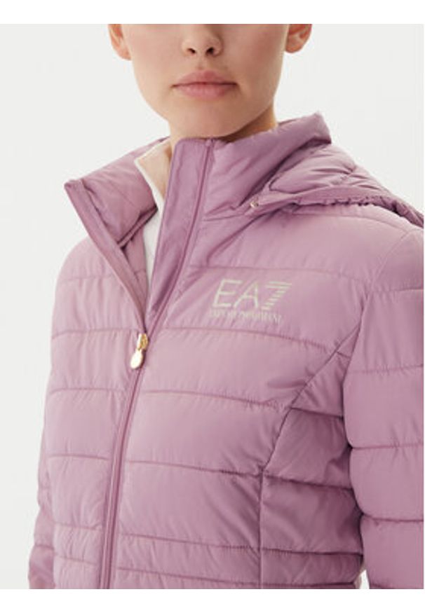 EA7 Emporio Armani Kurtka przejściowa 8NTB23 TNF8Z UA272 Różowy Regular Fit. Kolor: różowy. Materiał: syntetyk