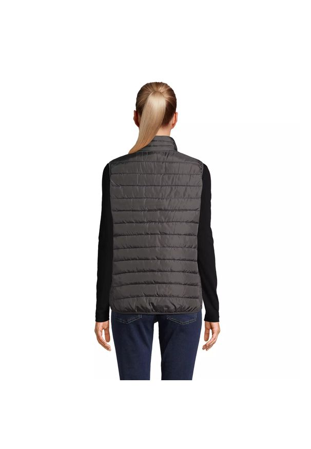 SOL'S - Damska kurtka bez rękawów Sol's Stream. Kolor: wielokolorowy, szary, brązowy. Materiał: puch. Długość rękawa: bez rękawów