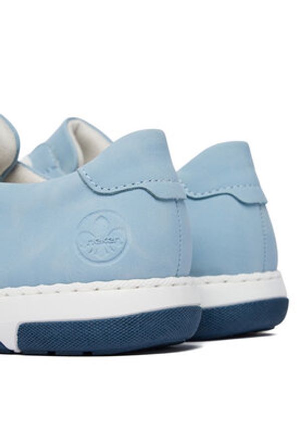 Rieker Sneakersy 42424-10 Niebieski. Kolor: niebieski. Materiał: materiał