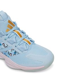 Adidas - adidas Buty halowe Disney Princess Court Stabil Indoor Shoes KJ0656 Niebieski. Kolor: niebieski. Materiał: materiał. Wzór: motyw z bajki #6