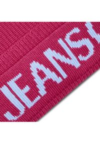 Versace Jeans Couture Czapka 73VAZK40 Różowy. Kolor: różowy. Materiał: materiał, wełna