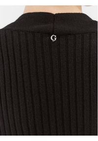 Guess Sweter W3BR30 Z2V42 Czarny Regular Fit. Kolor: czarny. Materiał: syntetyk #4