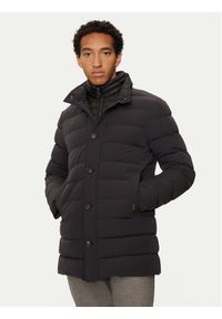 Hetrego - Hetregó Kurtka puchowa Urban 8N431 Czarny Regular Fit. Kolor: czarny. Materiał: syntetyk #1