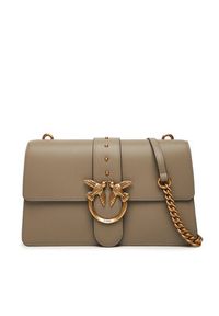 Pinko - PINKO Torebka Love One Classic ST.CL Al 25-26 PLTT 105857 A0F1 Szary. Kolor: szary. Materiał: skórzane #5