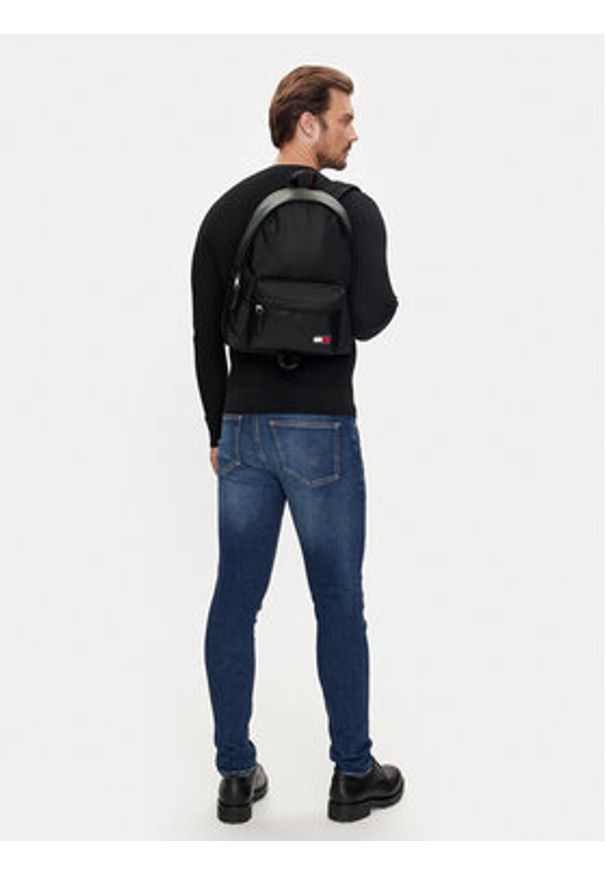 Tommy Jeans Plecak Tjm Elite Backpack AM0AM12395 Czarny. Kolor: czarny. Materiał: materiał