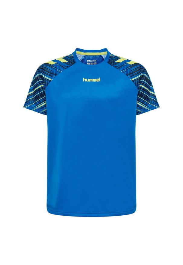 Koszulka treningowa dla dzieci Hummel Blaze Pro. Kolor: niebieski. Sport: koszykówka, piłka nożna