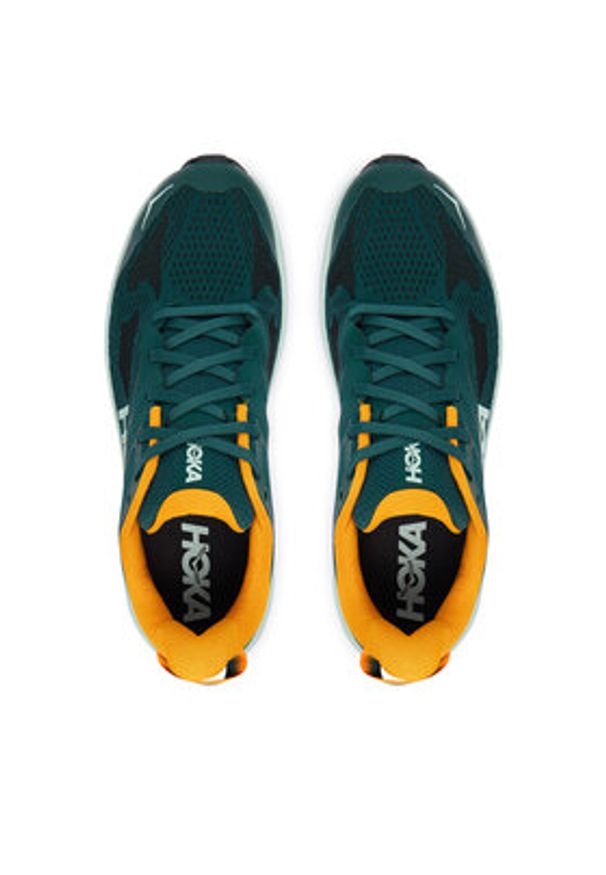 HOKA - Hoka Buty do biegania Challenger 8 1168716 Zielony. Kolor: zielony. Materiał: materiał