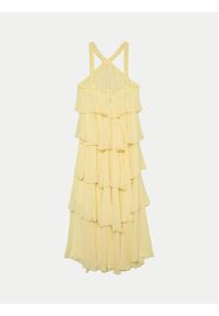 Vero Moda Sukienka wieczorowa Felicia 10295237 Żółty Slim Fit. Kolor: żółty. Materiał: syntetyk. Styl: wizytowy #4