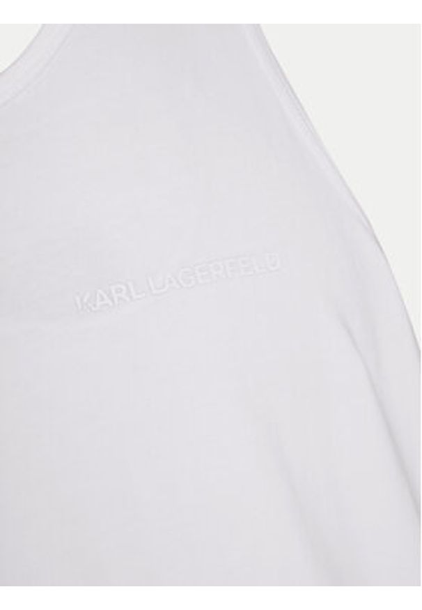 Karl Lagerfeld - KARL LAGERFELD Komplet tank topów A1M47091 Kolorowy Regular Fit. Typ kołnierza: dekolt w karo. Materiał: bawełna. Wzór: kolorowy