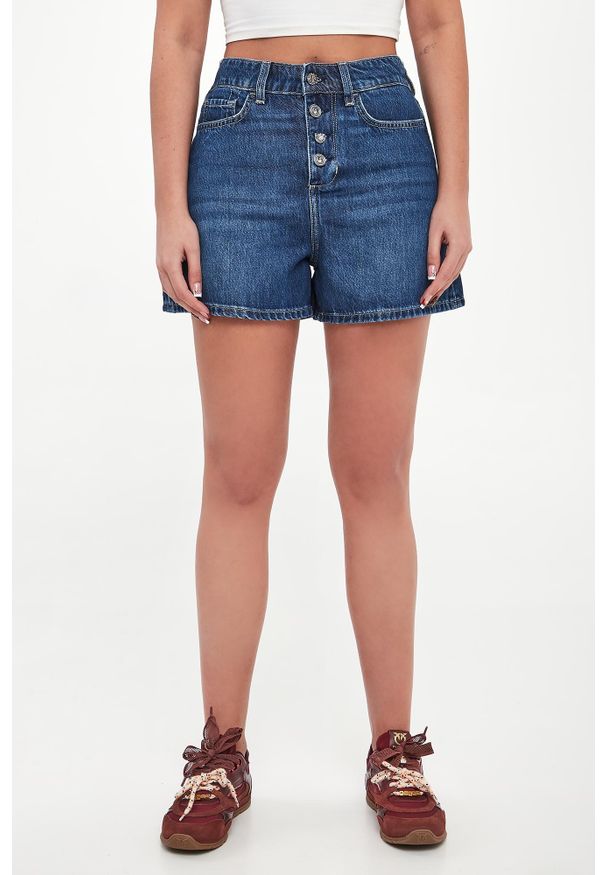 Liu Jo - Szorty damskie jeansowe LIU JO. Materiał: jeans