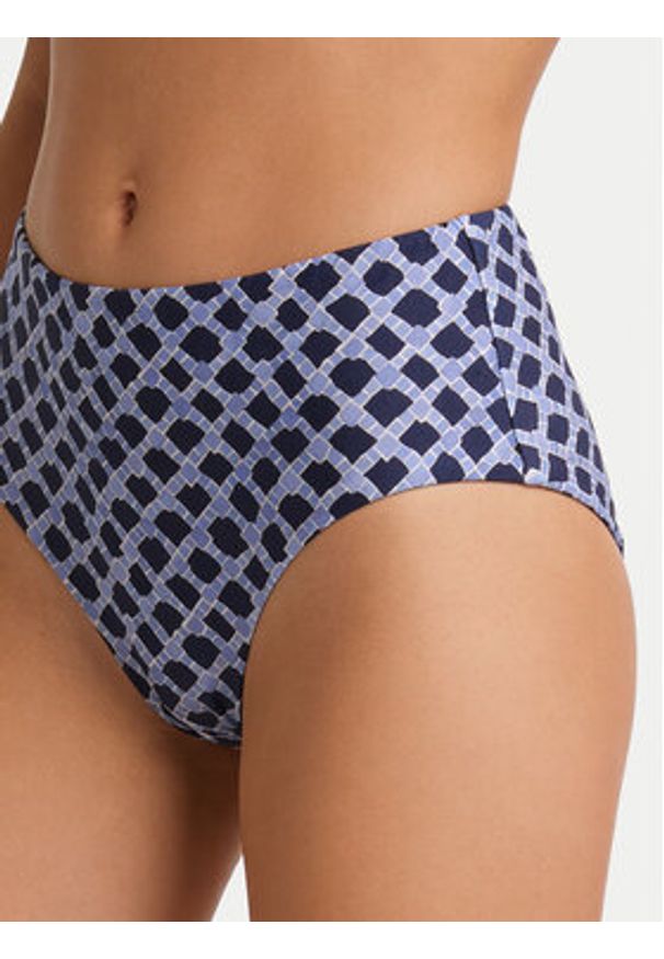 Seafolly Dół od bikini Marseille 40646-301 Granatowy. Kolor: niebieski. Materiał: syntetyk