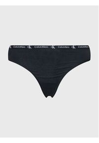 Calvin Klein Underwear Komplet 2 par stringów 000QD3990E Kolorowy. Materiał: bawełna. Wzór: kolorowy #8