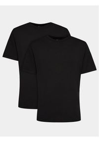 Tommy Jeans Komplet t-shirtów UM0UM03157 Czarny Regular Fit. Kolor: czarny. Materiał: bawełna