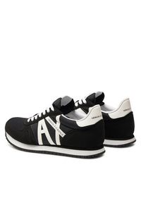 Armani Exchange Sneakersy XUX017 XCC68 K489 Czarny. Kolor: czarny. Materiał: materiał #2