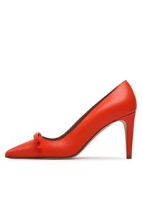 Red Valentino Szpilki 2Q2S0G60RBL Pomarańczowy. Kolor: pomarańczowy. Materiał: skóra. Obcas: na szpilce #4