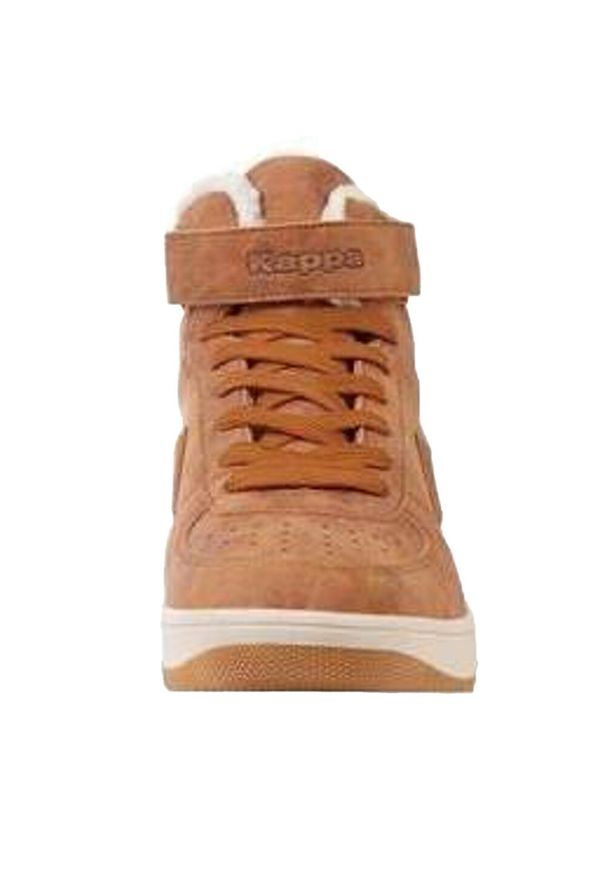 Kappa - Buty Treningowe Unisex Dla Dorosłych Bash Mid. Okazja: na spacer. Kolor: brązowy. Sport: turystyka piesza