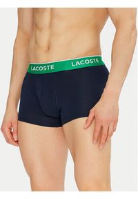 Lacoste Komplet 3 par bokserek 5H1297 Granatowy. Kolor: niebieski. Materiał: bawełna