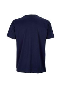SOL'S - Męska Koszulka Boxy Oversize. Kolor: niebieski