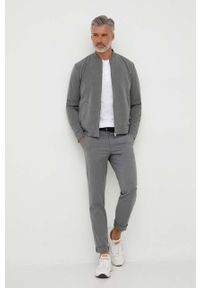 United Colors of Benetton longsleeve bawełniany kolor biały gładki. Kolor: biały. Materiał: bawełna. Długość rękawa: długi rękaw. Długość: krótkie. Wzór: gładki. Styl: klasyczny #2