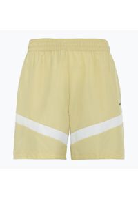 Spodenki koszykarskie męskie Nike Icon Dri-Fit 6". Kolor: żółty. Technologia: Dri-Fit (Nike). Sport: koszykówka