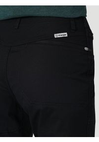 Wrangler - WRANGLER REINFORCED SOFTSHELL PANT DAMSKIE SPODNIE MATERIAŁOWE BLACK WC2GAW100. Materiał: softshell, materiał