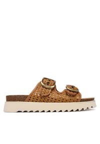 Klapki Tamaris. Kolor: brązowy #1