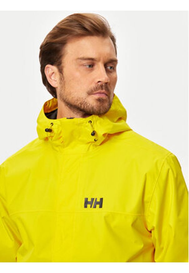 Helly Hansen Kurtka przeciwdeszczowa Ervik 64032 Żółty Regular Fit. Kolor: żółty. Materiał: syntetyk