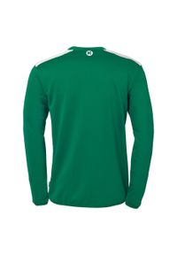 KEMPA - Bluza dziecięca Kempa Emotion 27. Kolor: zielony, biały, wielokolorowy. Długość rękawa: długi rękaw. Wzór: napisy