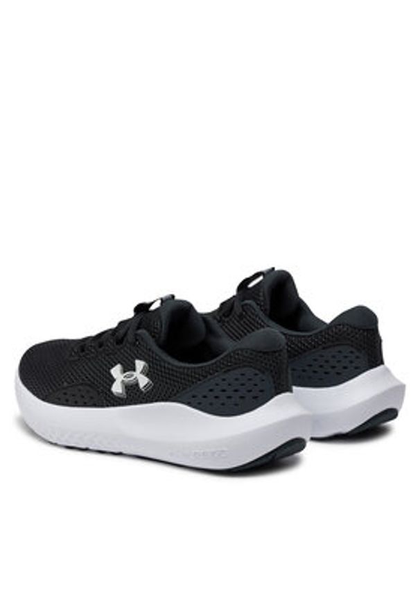 Under Armour Buty do biegania Ua W Charged Surge 4 3027007-001 Czarny. Kolor: czarny. Materiał: materiał