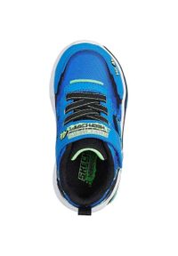 skechers - Adidasy Skechers Mega Scene, Dzieci. Okazja: na uczelnię. Kolor: niebieski. Materiał: materiał. Model: Skechers Sport. Sport: joga i pilates