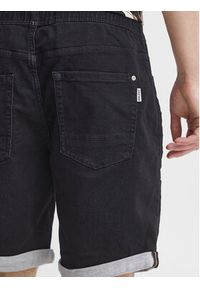 Blend Szorty jeansowe 20715198 Czarny Regular Fit. Kolor: czarny. Materiał: jeans, bawełna