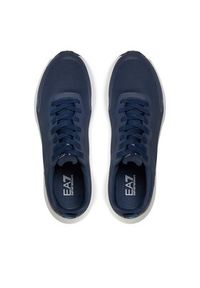 EA7 Emporio Armani Sneakersy X8X150 XK350 R649 Granatowy. Kolor: niebieski. Materiał: materiał