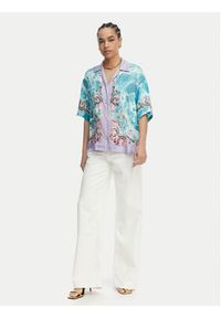 Versace Jeans Couture Koszula 80HAL2P9 NS829 Kolorowy Regular Fit. Materiał: wiskoza. Wzór: kolorowy #5