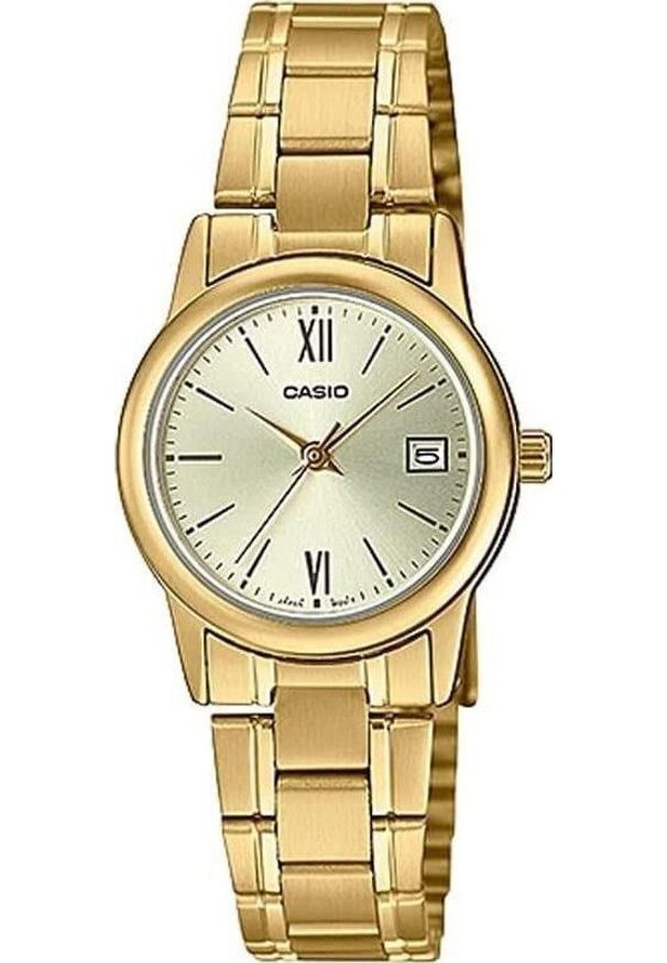 Casio - ZEGAREK DAMSKI CASIO LTP-V002G-9B3 + BOX