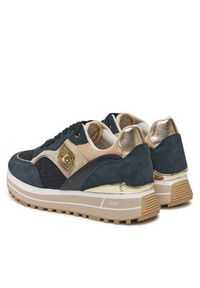 Liu Jo Sneakersy Maxi Wonder 73 BA5015 PX542 Czarny. Kolor: czarny. Materiał: skóra, zamsz #3