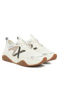 Armani Exchange Sneakersy XDX039 XV311 U423 Biały. Kolor: biały. Materiał: skóra #4