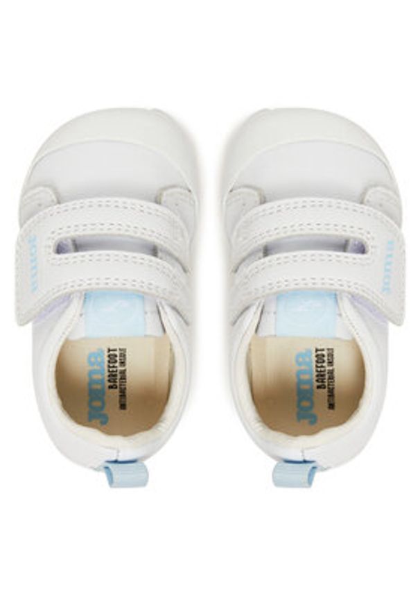 Joma Sneakersy Teddy Baby 2505 TEDYBS2505V Biały. Kolor: biały. Materiał: skóra
