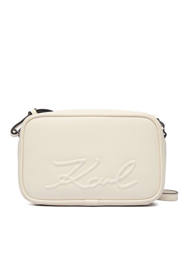 Karl Lagerfeld - Torebka KARL LAGERFELD. Kolor: biały