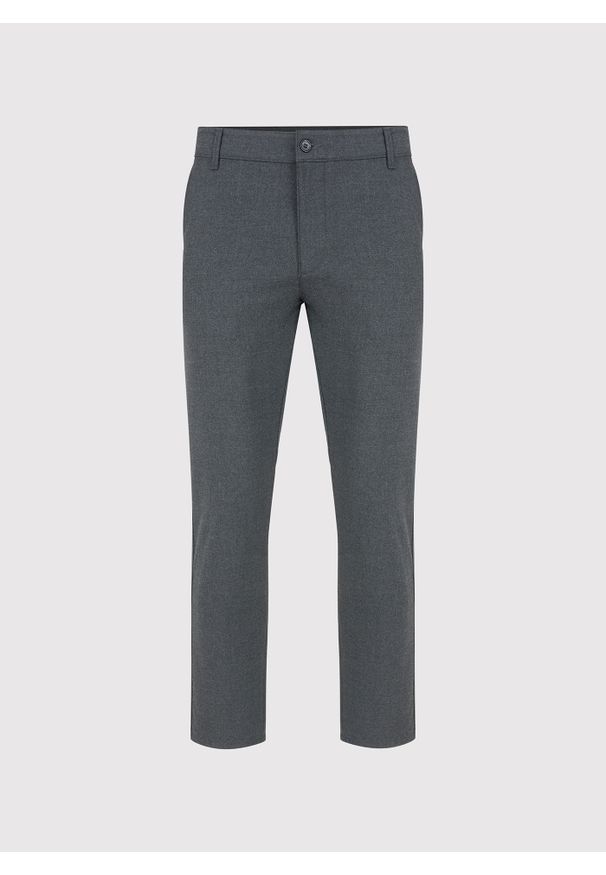 Pako Lorente - PAKO LORENTE - Grafitowe spodnie męskie. Kolor: szary. Materiał: poliester, elastan, wiskoza. Wzór: gładki. Sezon: zima, jesień. Styl: klasyczny