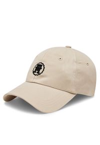 TOMMY HILFIGER - Tommy Hilfiger Czapka z daszkiem Spring Chic Cap AW0AW15775 Beżowy. Kolor: beżowy. Materiał: materiał