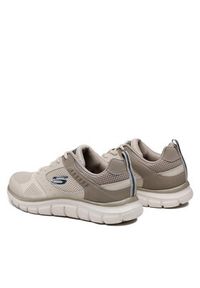 skechers - Skechers Sneakersy Syntac 232398/TPE Beżowy. Kolor: beżowy. Materiał: materiał #5