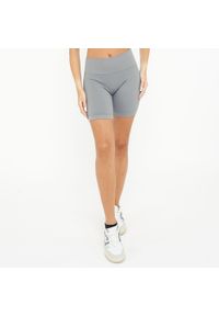 LEGEA - Damskie spodenki kolarskie treningowe RIDE. Kolor: szary. Materiał: nylon, elastan. Sport: kolarstwo #1