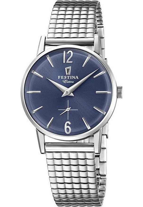 Zegarek Festina Zegarek damski Festina F20256-3 srebrny. Kolor: srebrny